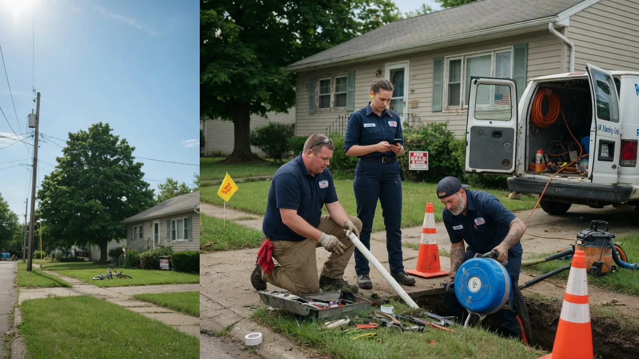 Sewer Line Repair in Lake Pleasant, MA near me